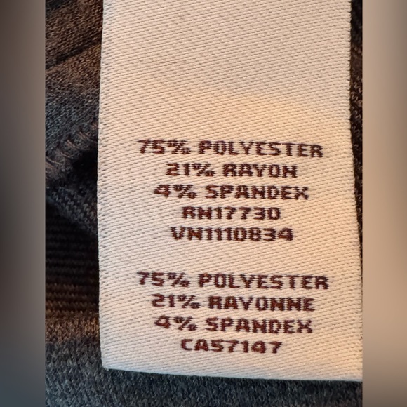 Liz Lange Charcoal Short Sleeve Maternity Dress NWT - Picture 5 of 6